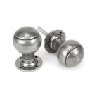 Pewter Regency Mortice/Rim Knob Set | From The Anvil - Mortice Knobs - From The Anvil - Yester Home