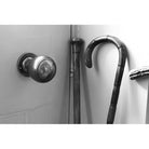 Pewter Regency Mortice/Rim Knob Set | From The Anvil-Mortice Knobs-Yester Home