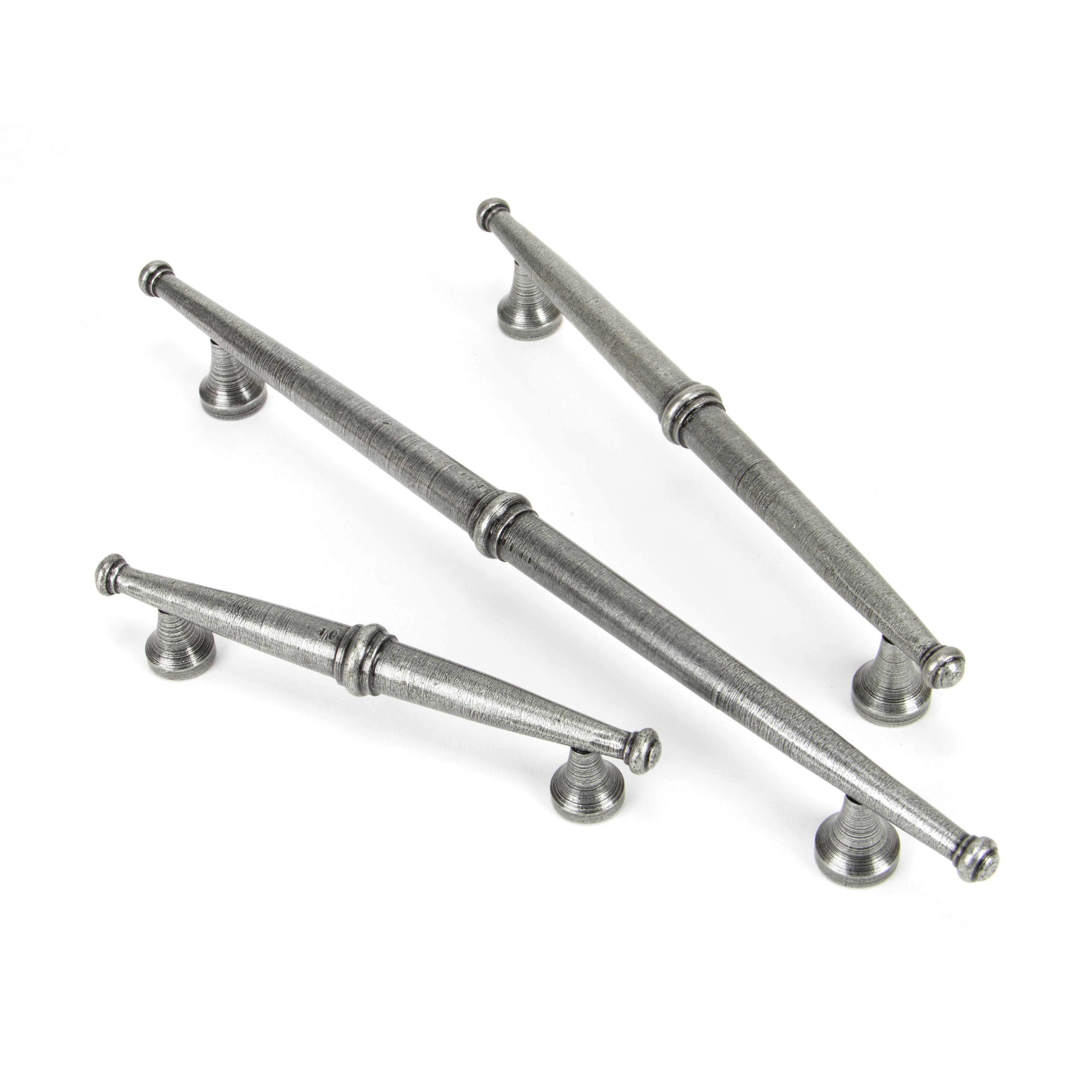 Pewter Regency Pull Handle - Small | From The Anvil-Pull Handles-Yester Home