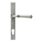 Pewter Regency Slimline Lever Espag. Lock Set | From The Anvil-Espagnolette-Yester Home