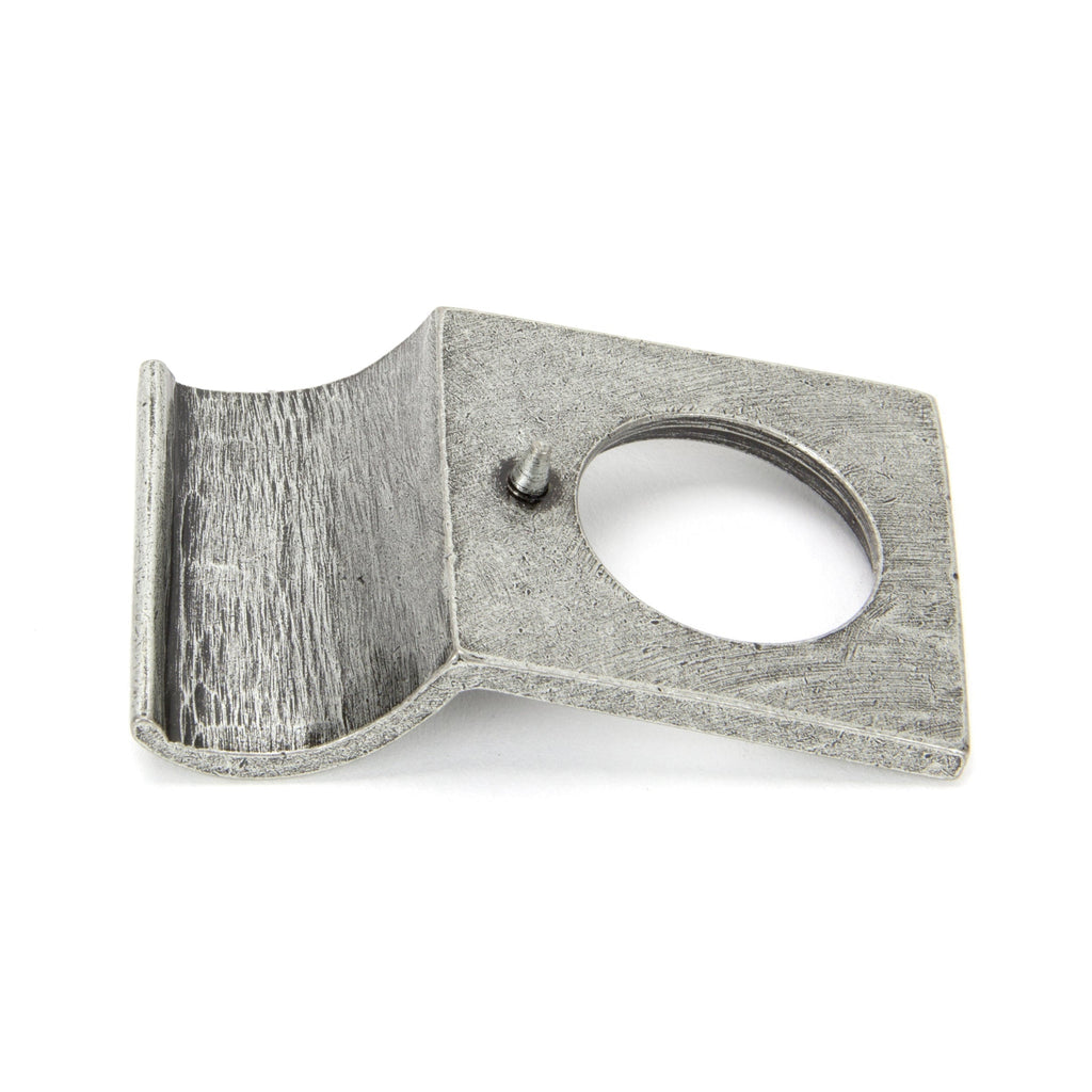 Pewter Rim Cylinder Pull | From The Anvil-Rim Cylinder Pulls-Yester Home