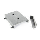 Pewter Rim Lock & Cast Iron Cover | From The Anvil-Rim Locks & Latches-Yester Home