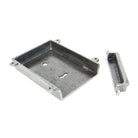 Pewter Rim Lock & Cast Iron Cover | From The Anvil-Rim Locks & Latches-Yester Home