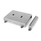Pewter Rim Lock & Cast Iron Cover | From The Anvil-Rim Locks & Latches-Yester Home