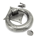Pewter Ring Door Knocker | From The Anvil - Surface Fixed Door Knockers - From The Anvil - Yester Home