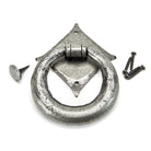 Pewter Ring Door Knocker | From The Anvil-Surface Fixed Door Knockers-Yester Home