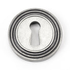 Pewter Round Escutcheon (Beehive) | From The Anvil-Escutcheons-Yester Home