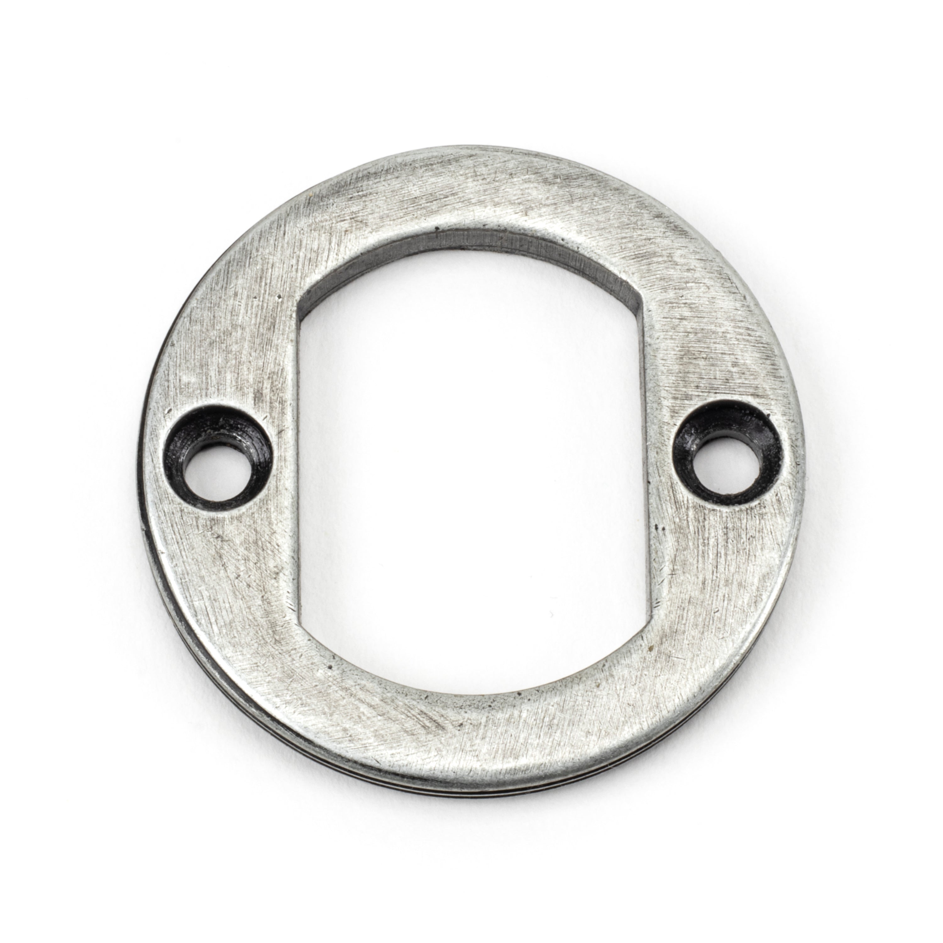 Pewter Round Escutcheon (Square) | From The Anvil-Escutcheons-Yester Home