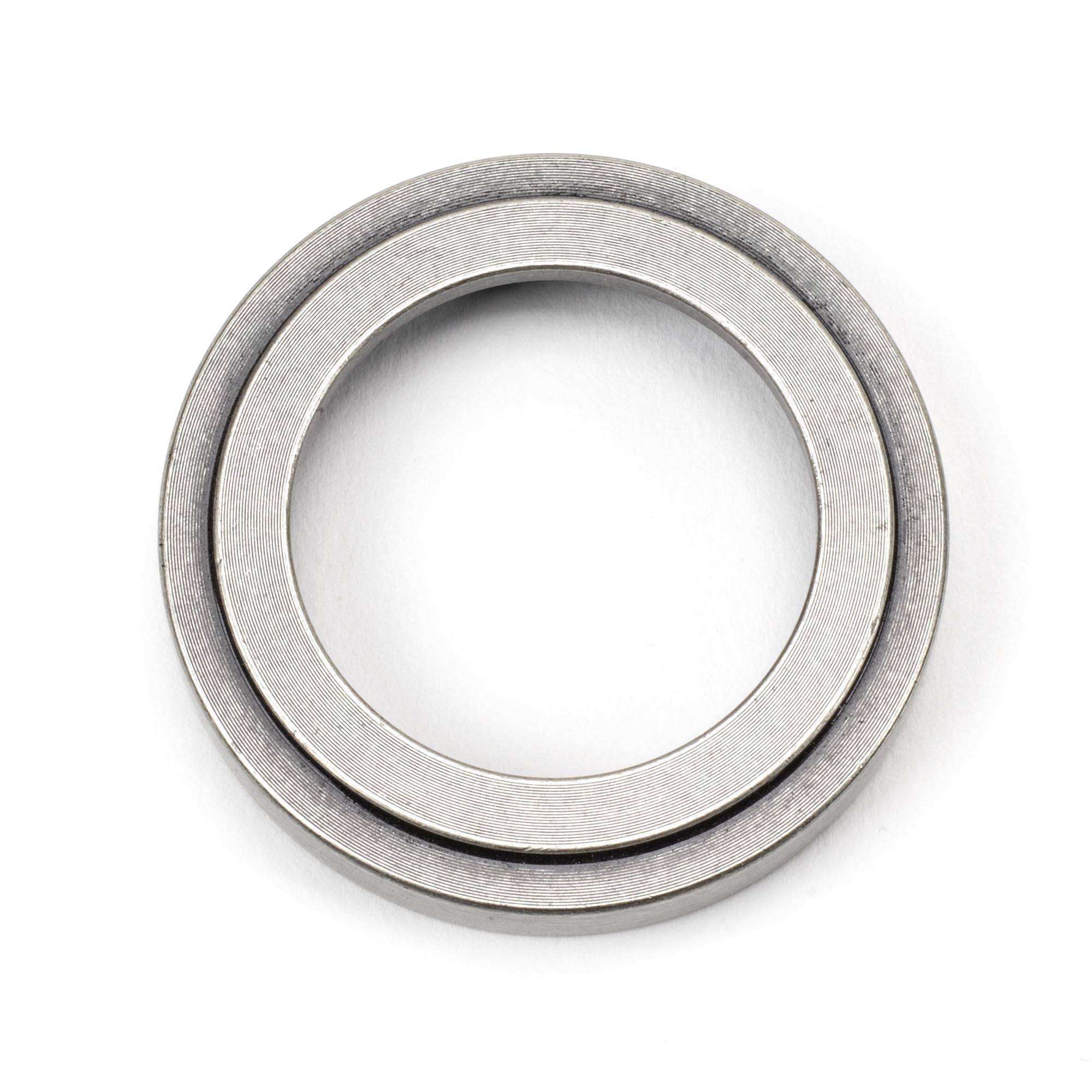 Pewter Round Euro Escutcheon (Art Deco) | From The Anvil - Euro Escutcheons - From The Anvil - Yester Home