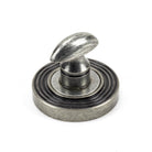 Pewter Round Thumbturn Set (Beehive) | From The Anvil - Thumbturns - From The Anvil - Yester Home