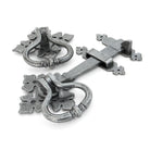 Pewter Shakespeare Latch Set | From The Anvil - Latches - From The Anvil - Yester Home