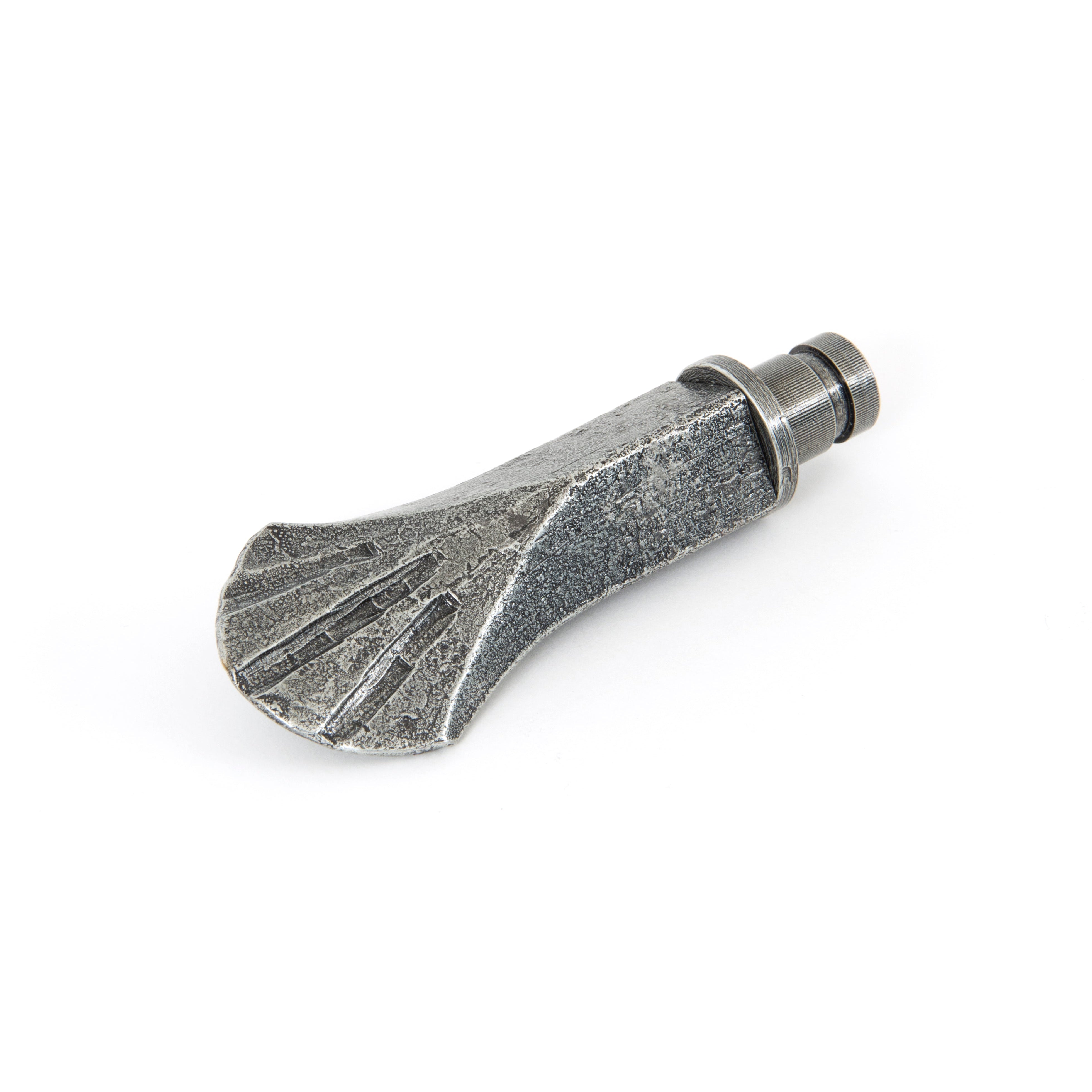 Pewter Shell Curtain Finial (pair) | From The Anvil-Finials-Yester Home
