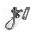 Pewter Shepherd's Crook Fastener | From The Anvil - Fasteners - From The Anvil - Yester Home