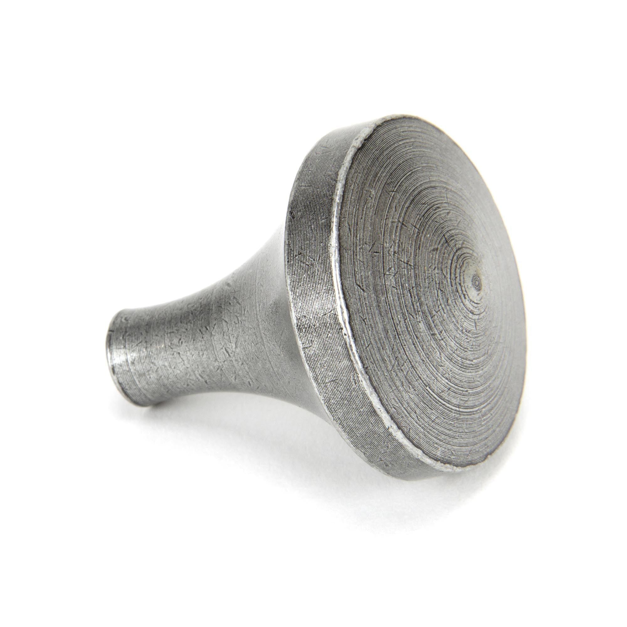 Pewter Shropshire Cabinet Knob - Large | From The Anvil - Cabinet Knobs - From The Anvil - Yester Home