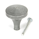 Pewter Shropshire Cabinet Knob - Large | From The Anvil-Cabinet Knobs-Yester Home