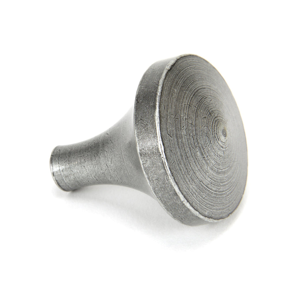 Pewter Shropshire Cabinet Knob - Large | From The Anvil-Cabinet Knobs-Yester Home