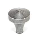 Pewter Shropshire Cabinet Knob - Small | From The Anvil - Cabinet Knobs - From The Anvil - Yester Home