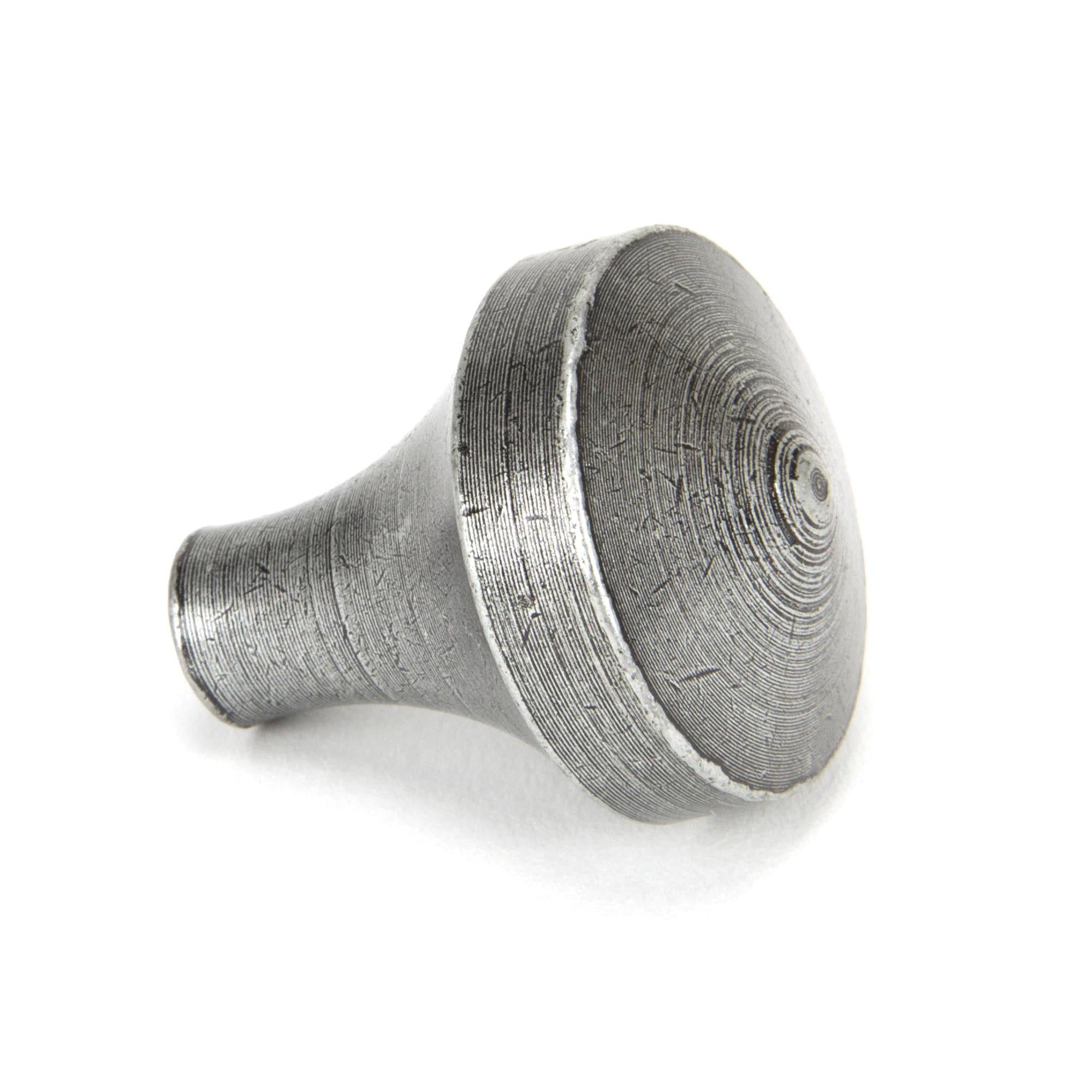 Pewter Shropshire Cabinet Knob - Small | From The Anvil - Cabinet Knobs - From The Anvil - Yester Home