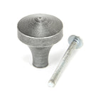 Pewter Shropshire Cabinet Knob - Small | From The Anvil-Cabinet Knobs-Yester Home