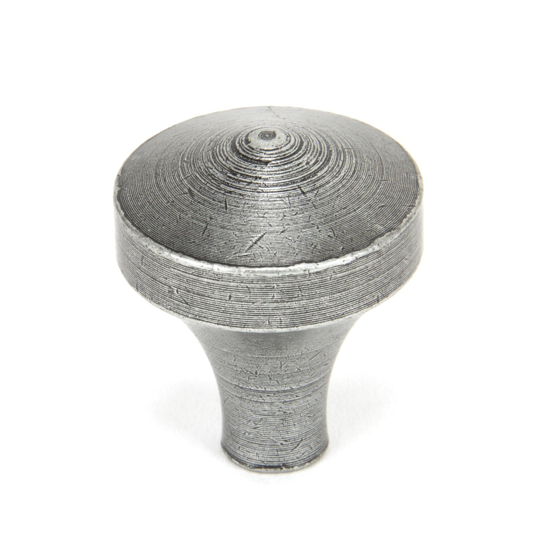 Pewter Shropshire Cabinet Knob - Small | From The Anvil-Cabinet Knobs-Yester Home