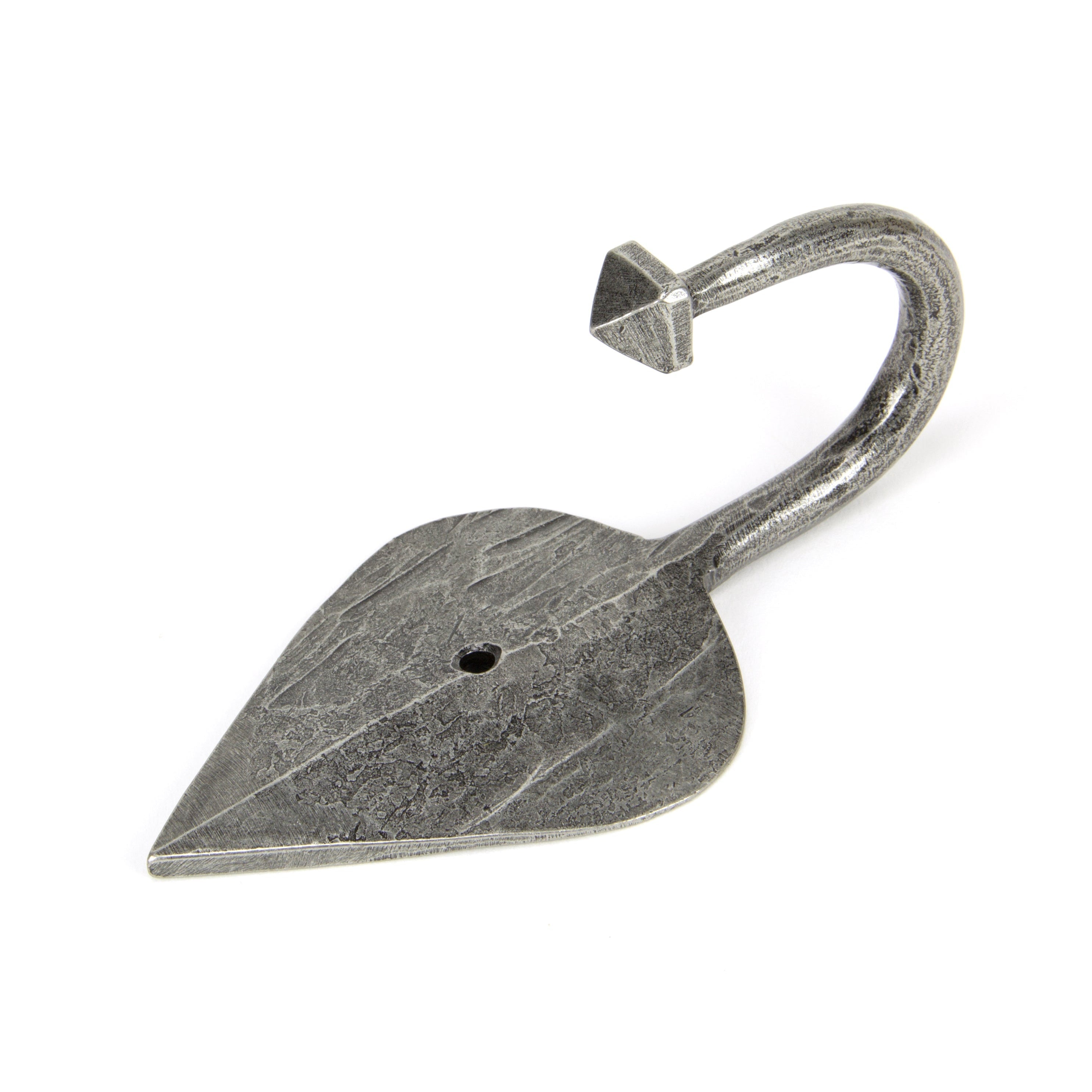 Pewter Shropshire Coat Hook | From The Anvil-Coat Hooks-Yester Home