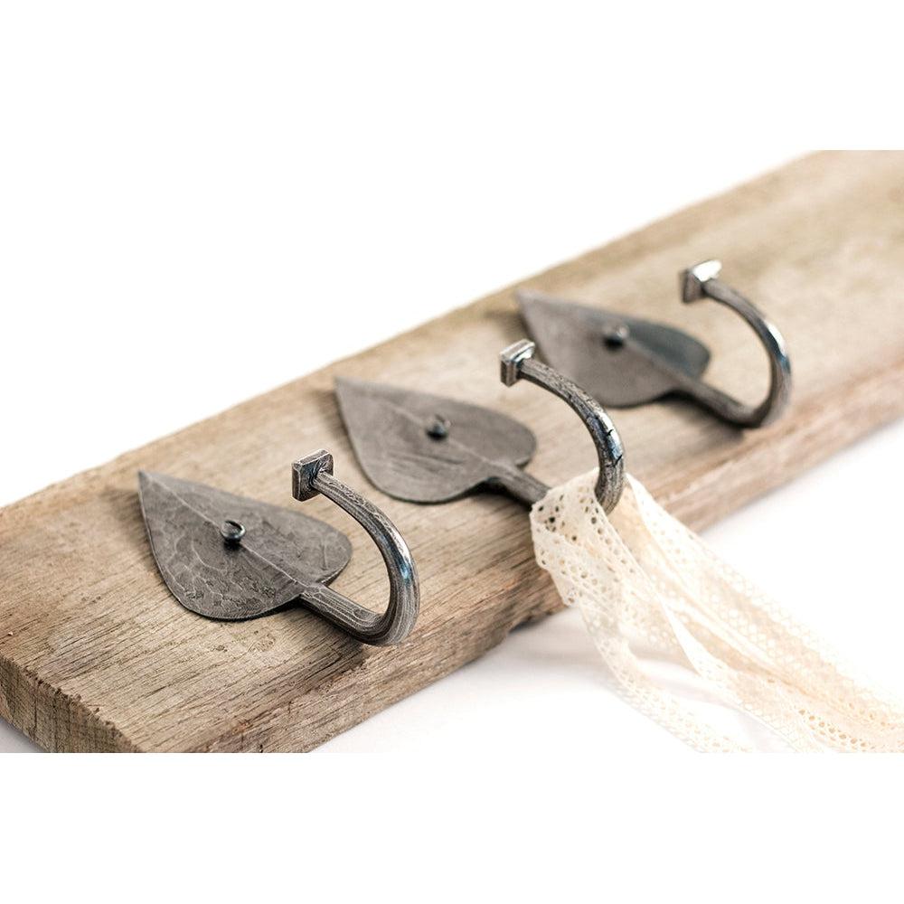 Pewter Shropshire Coat Hook | From The Anvil-Coat Hooks-Yester Home