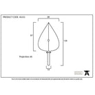 Pewter Shropshire Coat Hook | From The Anvil-Coat Hooks-Yester Home