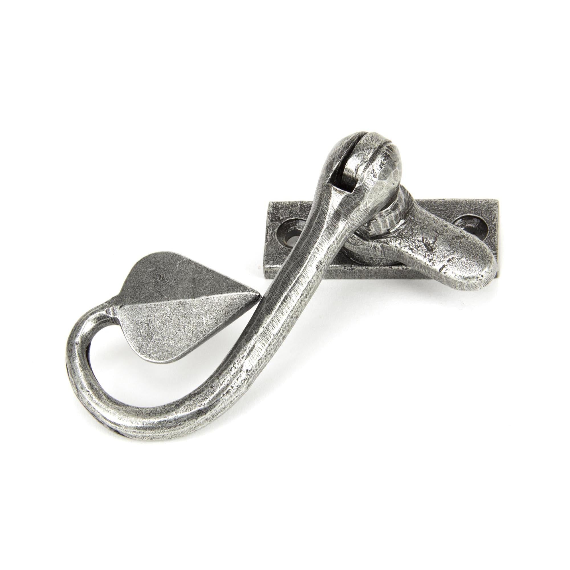Pewter Shropshire Window Fastener | From The Anvil - Fasteners - From The Anvil - Yester Home
