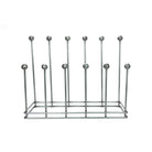 Pewter Six Pair Boot Rack | From The Anvil - Boot Stands & Racks - From The Anvil - Yester Home