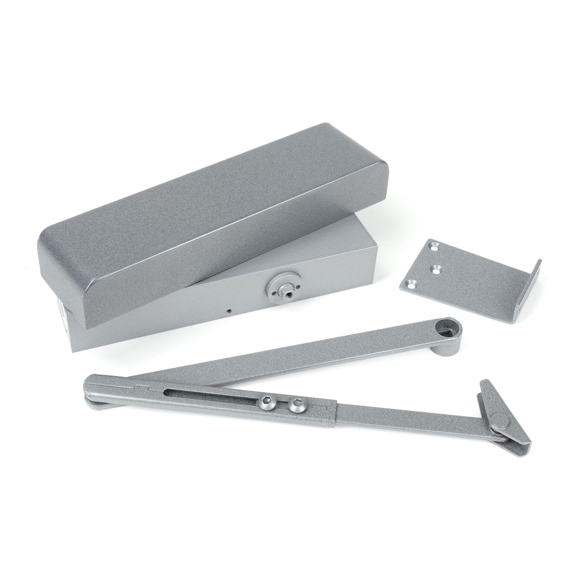 Pewter Size 2-5 Door Closer & Cover | From The Anvil - Door Closer & Cover - From The Anvil - Yester Home