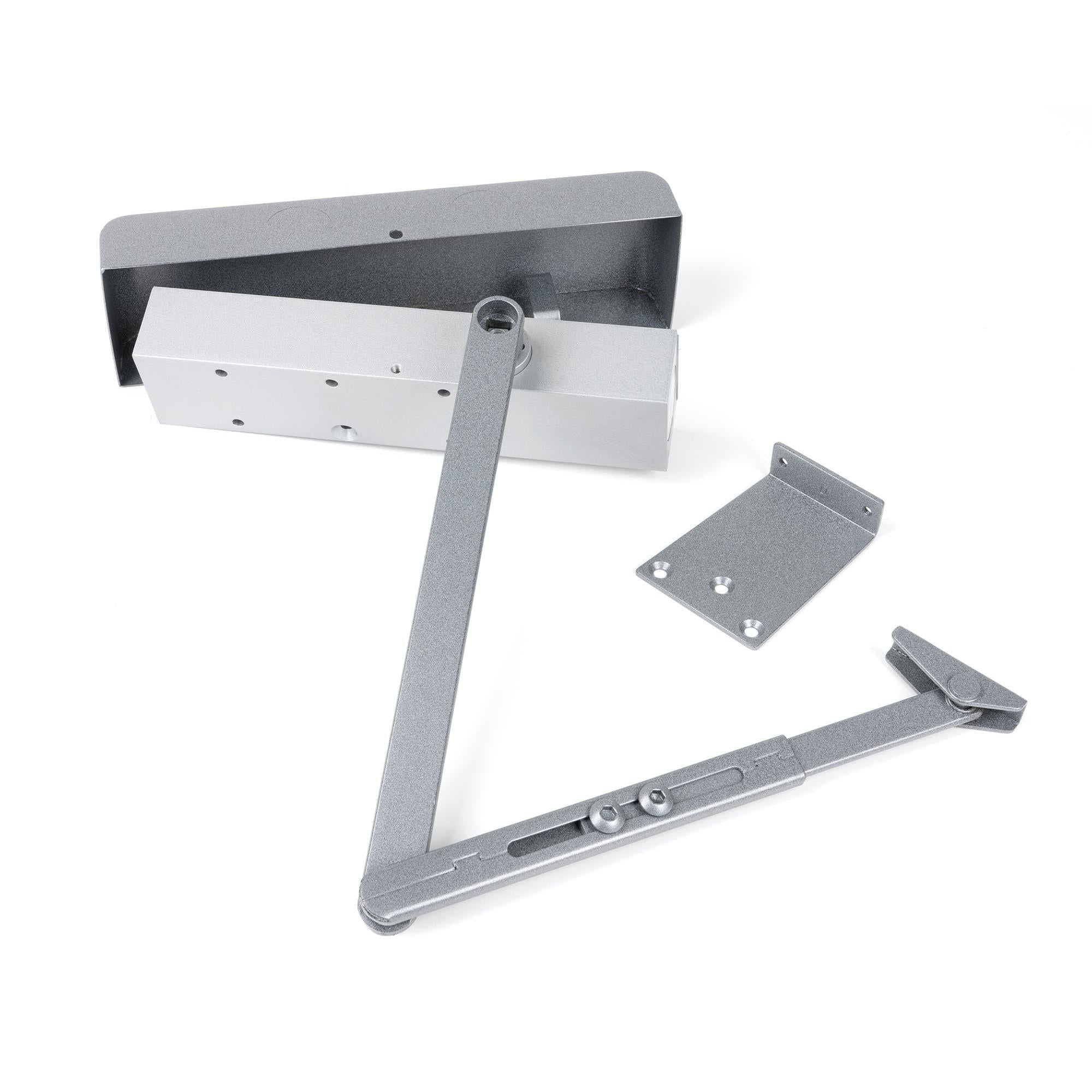 Pewter Size 2-5 Door Closer & Cover | From The Anvil - Door Closer & Cover - From The Anvil - Yester Home