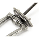 Pewter Slimline Art Deco Door Knocker | From The Anvil - Bolt-Through Door Knockers - From The Anvil - Yester Home