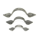 Pewter Small Shropshire Pull Handle | From The Anvil - D Handles - From The Anvil - Yester Home