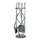Pewter Spiral Companion Set - Avon Tools | From The Anvil - Fire Companion Set - From The Anvil - Yester Home