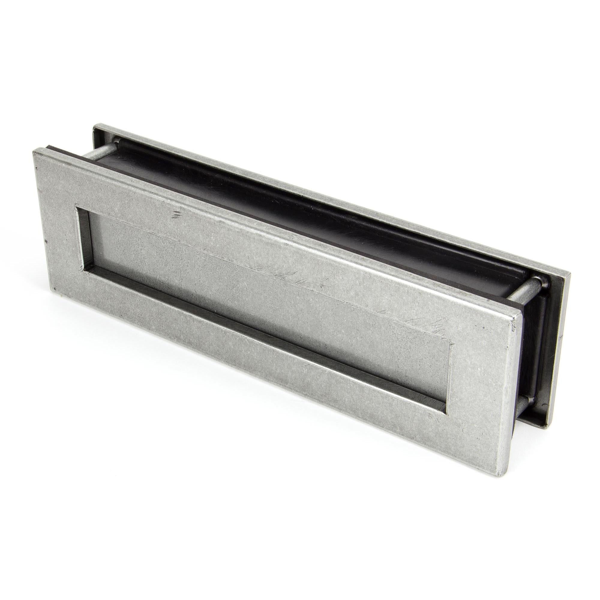 Pewter Traditional Letterbox | From The Anvil - Letterbox - From The Anvil - Yester Home