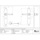Pewter Tudor Lever Bathroom Set | From The Anvil-Lever Bathroom-Yester Home