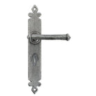 Pewter Tudor Lever Bathroom Set | From The Anvil-Lever Bathroom-Yester Home