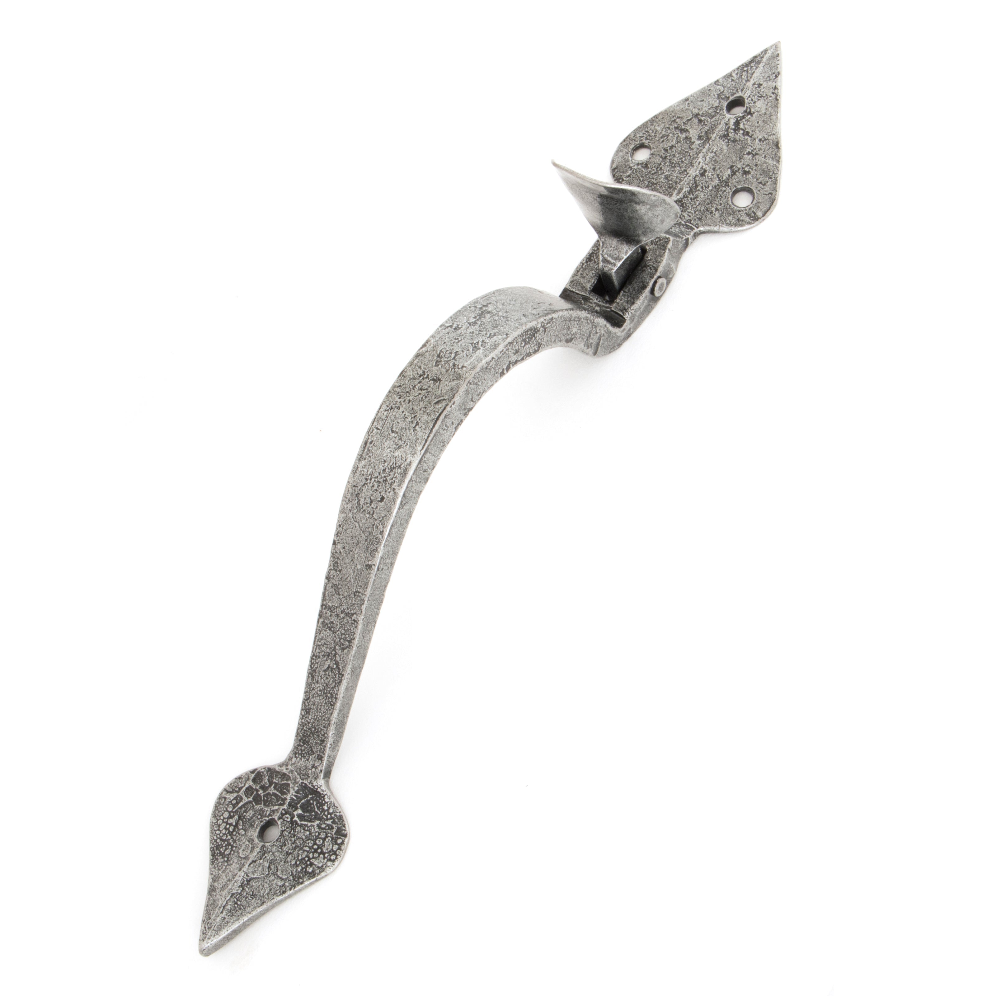 Pewter Tuscan Thumblatch | From The Anvil-Thumblatches-Yester Home