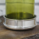 Pewter Wine Bottle Coaster-Bottle Coasters-Yester Home