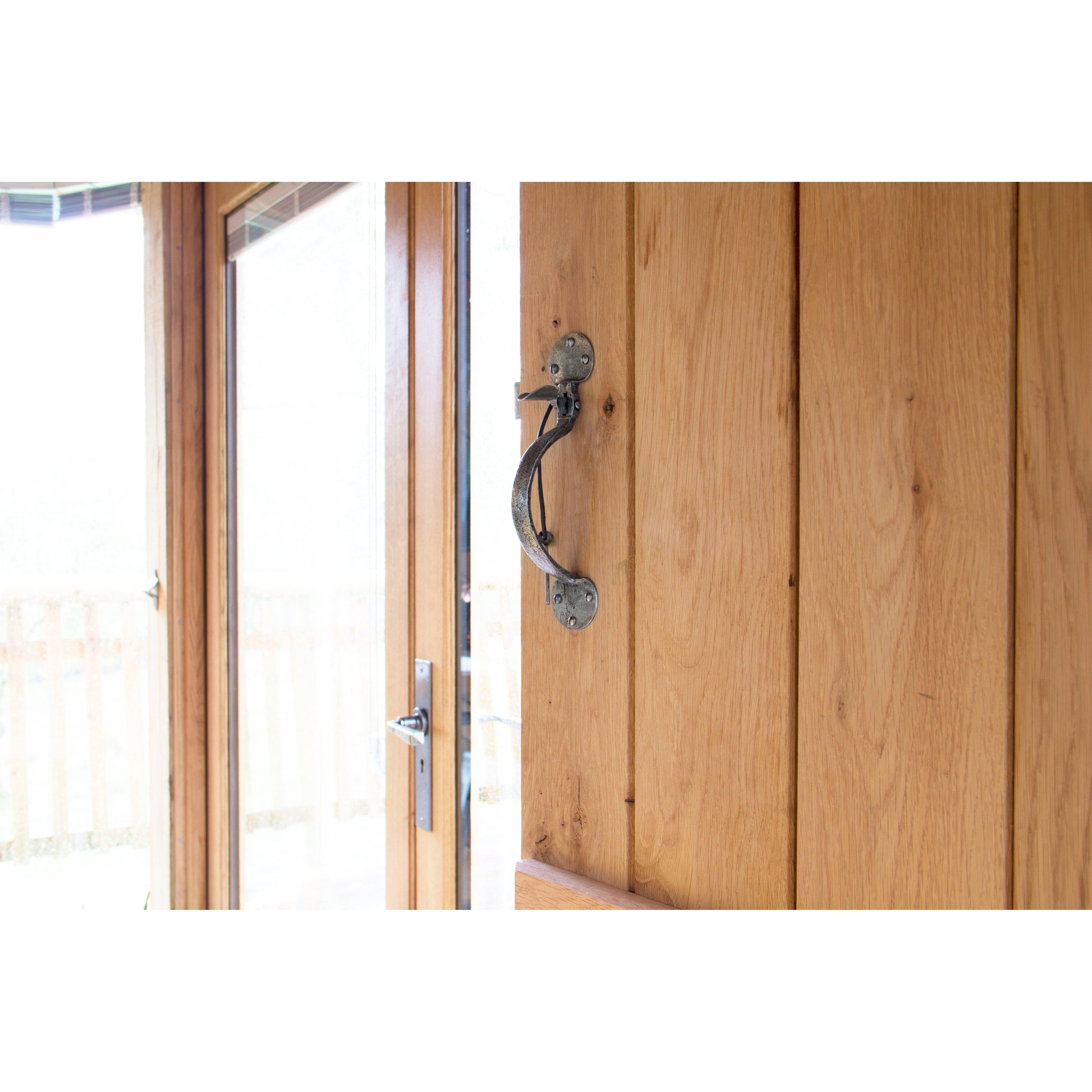 Pewter XL Medium Bean Thumblatch | From The Anvil-Thumblatches-Yester Home