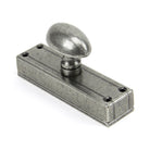 Pewter knob for Cremone Bolt | From The Anvil - Bolts - From The Anvil - Yester Home