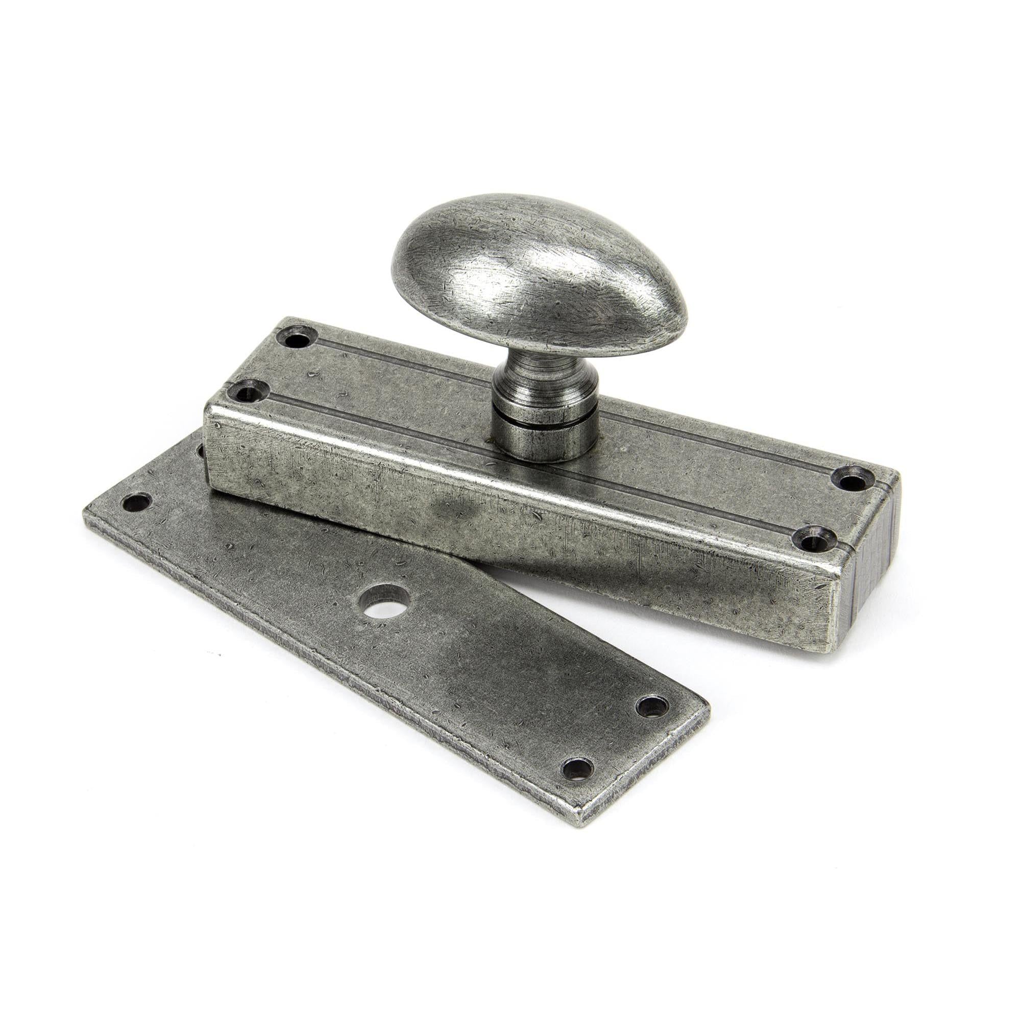 Pewter knob for Cremone Bolt | From The Anvil - Bolts - From The Anvil - Yester Home