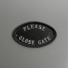 Please Close Gate Sign-Gate Signs-Yester Home