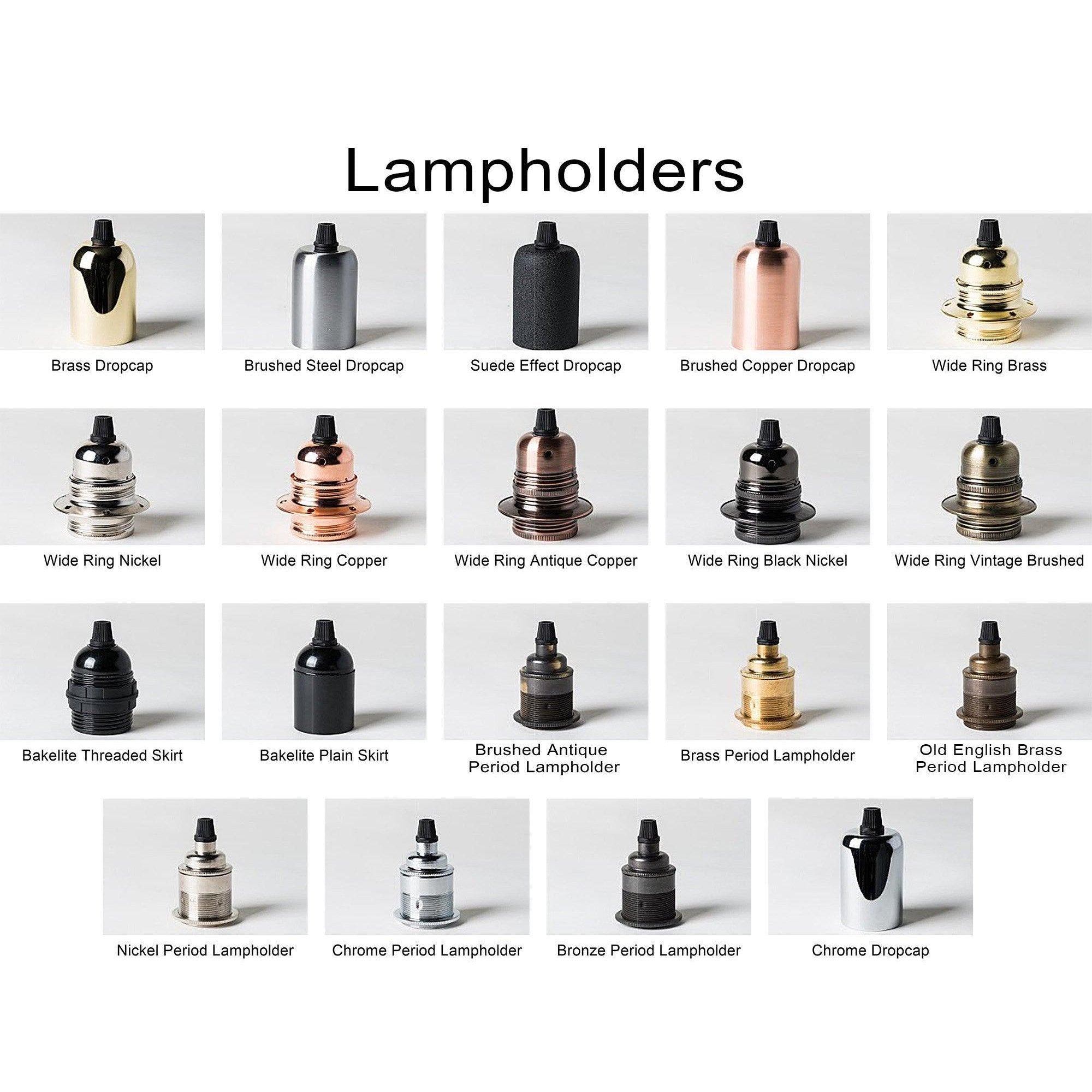 Plugged Bespoke E27 Cordset-Cordsets-Yester Home