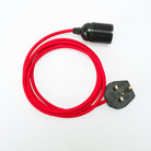 Plugged Bespoke E27 Cordset-Cordsets-Yester Home