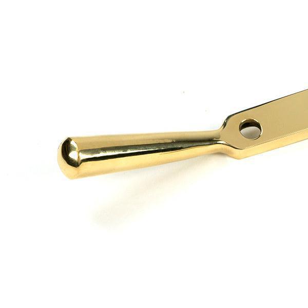 Polished Brass 10" Newbury Stay (Steel Window) - Stays - From The Anvil - Yester Home