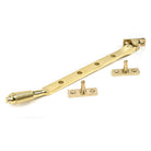Polished Brass 10" Reeded Stay | From The Anvil - Stays - From The Anvil - Yester Home