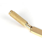 Polished Brass 12" Brompton Stay | From The Anvil-Stays-Yester Home