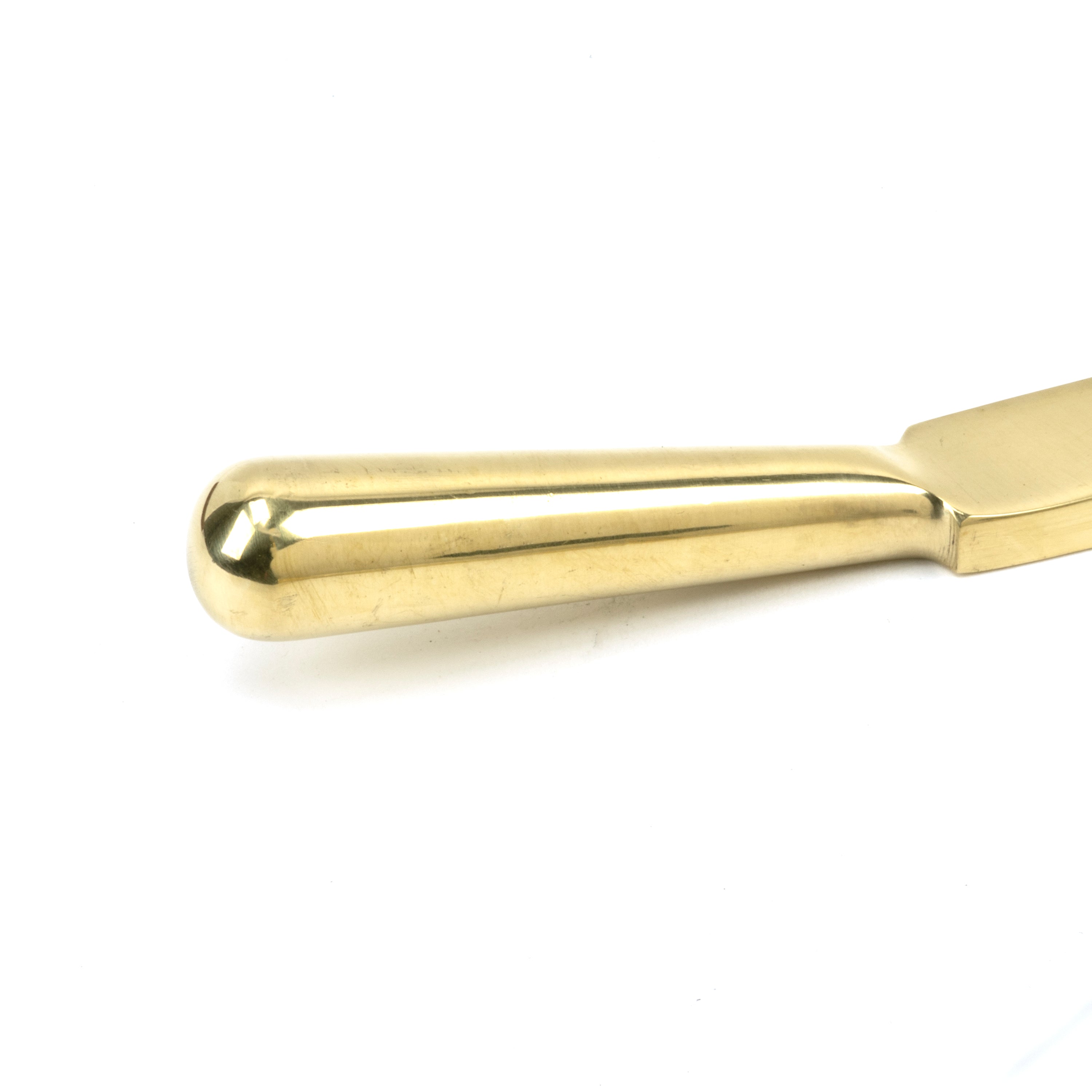 Polished Brass 12" Newbury Stay | From The Anvil-Stays-Yester Home