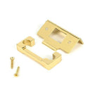 Polished Brass ½" Rebate Kit for Deadbolt - Deadlocks & Deadbolts - From The Anvil - Yester Home